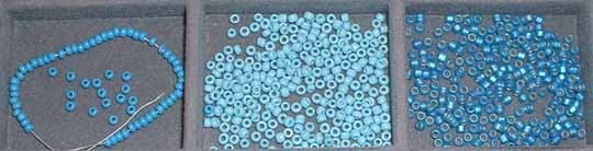 Comparison of Czech, Taiwanese & Japanese Size 8 Seed Beads