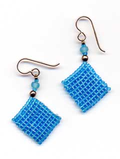 Square Stitch Earrings